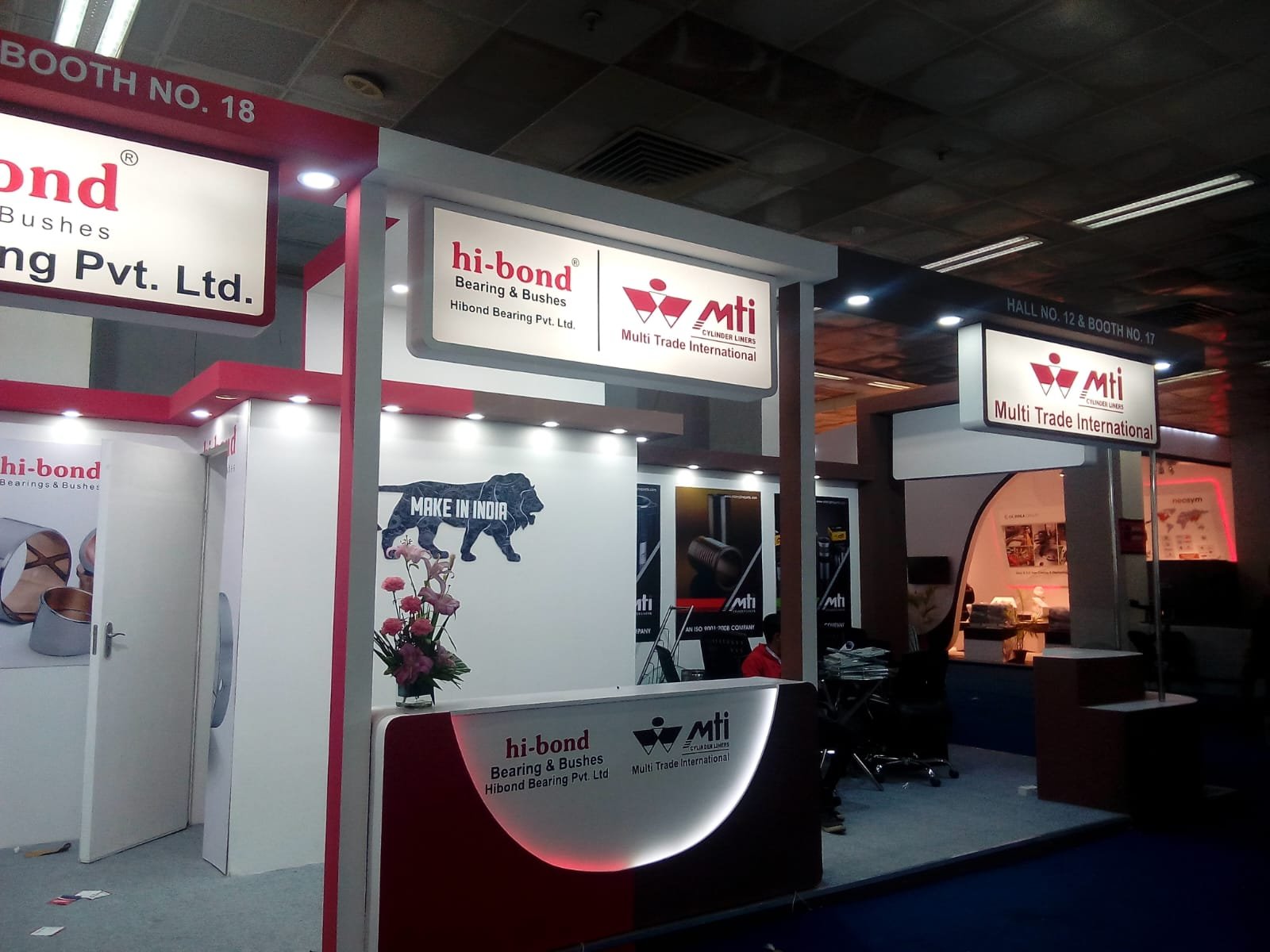 Pragati Medan Stall fabrication work
