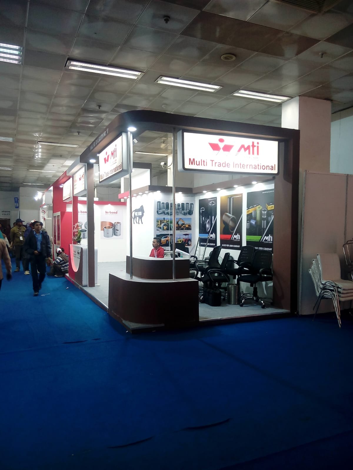 Pragati Medan Stall fabrication work