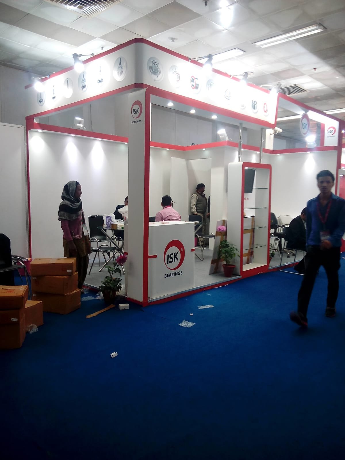 Pragati Medan Stall fabrication work